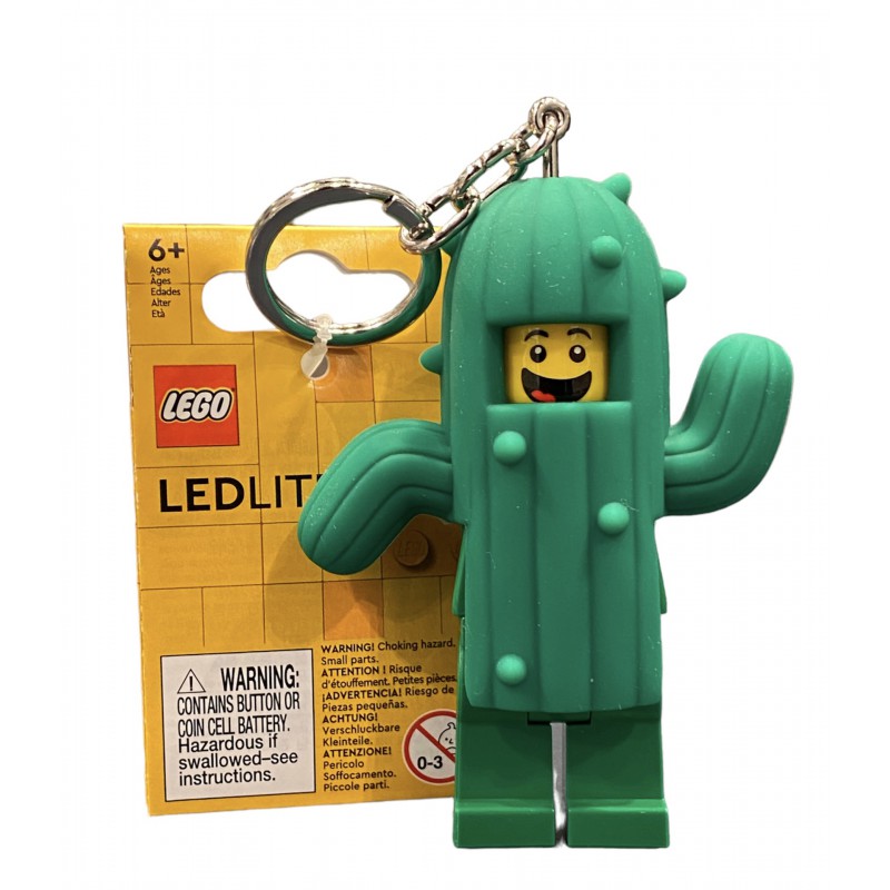 Portachiavi Con Torcia LEGO Cactus - Oggettivamente
