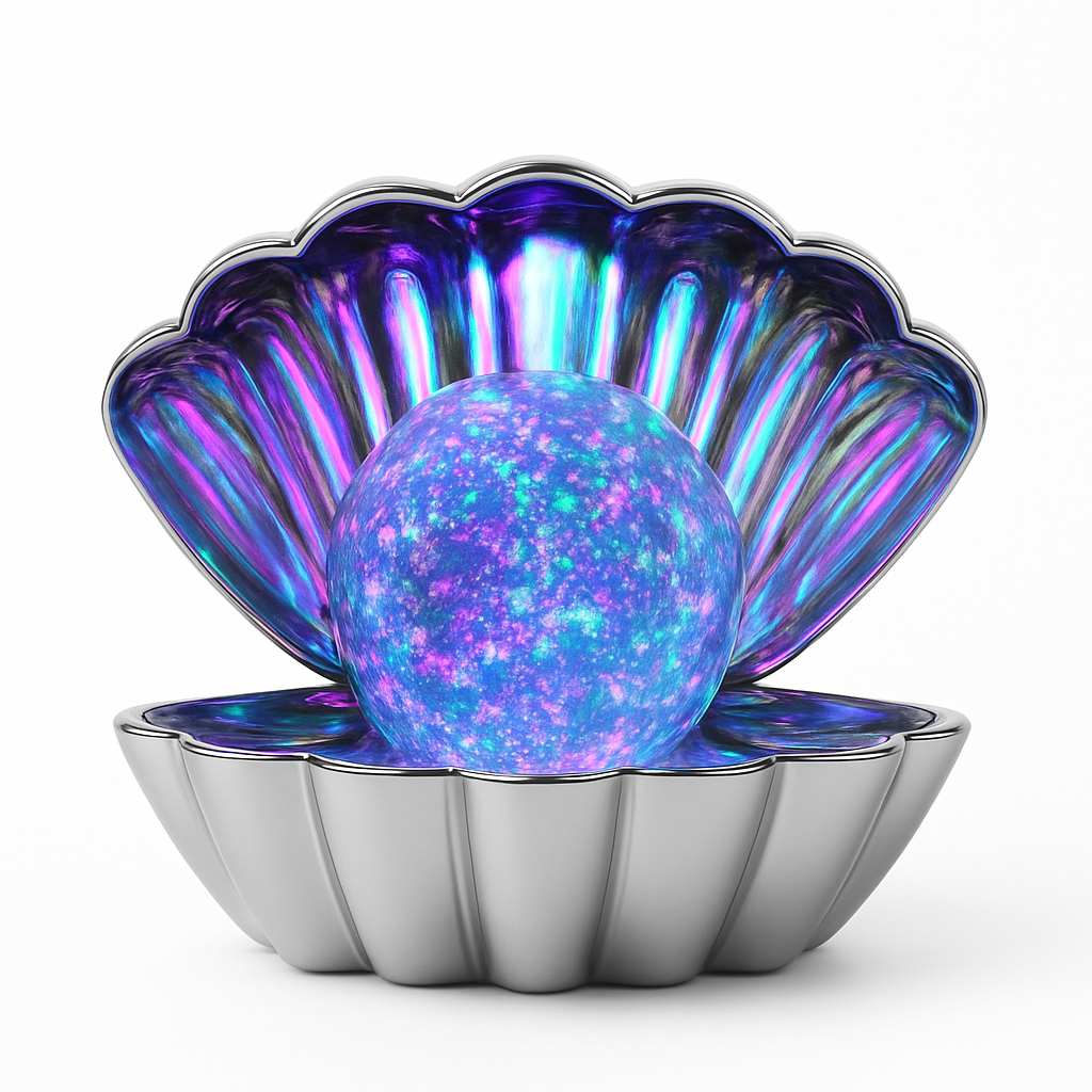 LAMPADA CONCHIGLIA SILVER