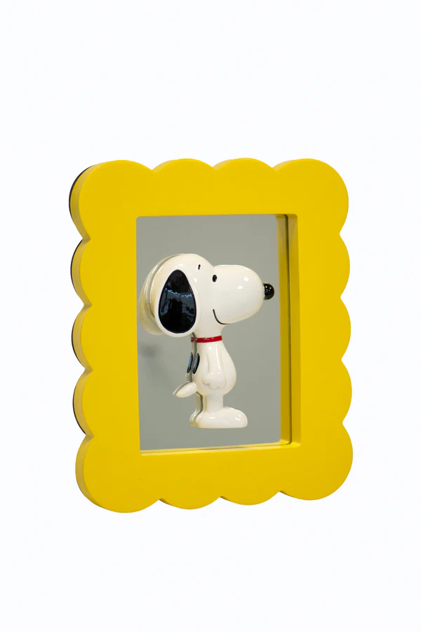 CORNICE CON SPECCHIO - SNOOPY STANDING