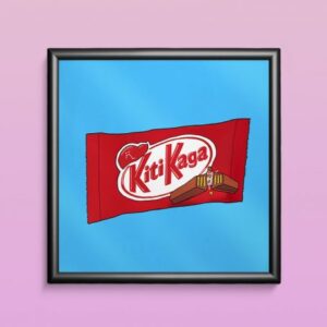 Poster con cornice KITIKAGA