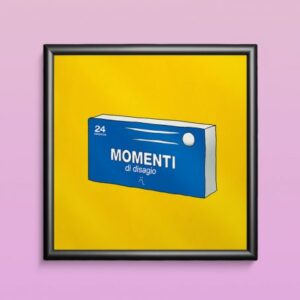 Poster con cornice MOMENTI