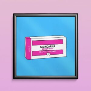 Poster con cornice TACHICARDIA